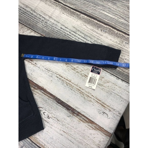 Chaps Girls Approved School wear Navy Sweater S(7) Regular - Picture 5 of 9